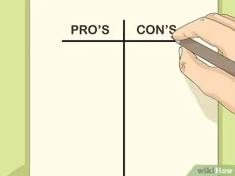 Image titled Make a "T" Chart Step 3